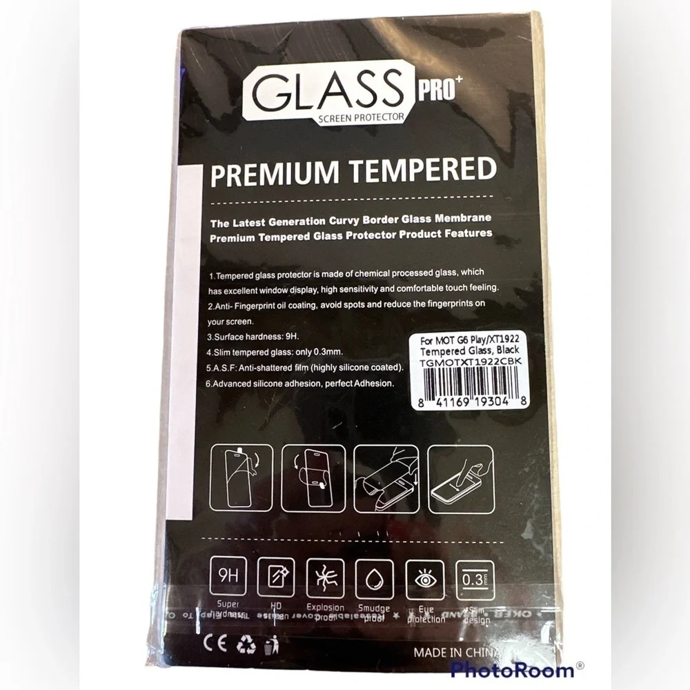 Glass Screen Protector Pro+ For Motorola G6 Play/XT1922 Premium Tempered 9H